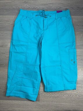 Lane Bryant Aqua Pedal Capri Pants - size 16 NWT
